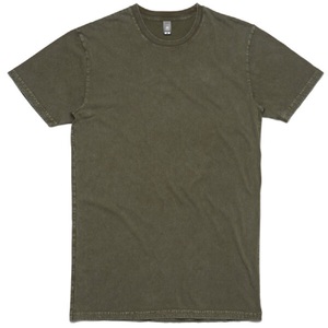 T-shirt tricoté à manches courtes pour homme, de haute qualité, en coton, design OEM, lavage à l'acide, respirant, séchage rapide, personnalisable, fabriqué au Pakistan - Product Image 3