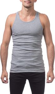Ring Spun Combed Cotton Rib <b>Mens</b> Gym <b>Singlet</b> Sleeveless Wholesale - Product Image 3