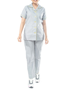 Nuevos Uniformes Médicos Unisex de Venta Caliente, Conjuntos de Scrubs de Jersey y Spandex, Traje de Scrubs para Uso Hospitalario en Verano - Product Image 1