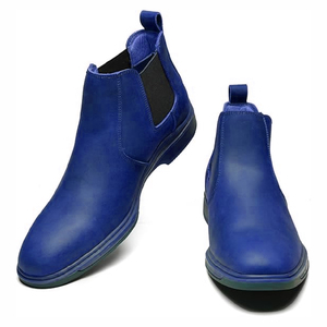 Zapatos de Cuero de Alta Calidad para Hombre, con Punta en Pico, Suaves y Cómodos, Mocasines Casuales con Cordones, Calzado Duradero para Otoño/Invierno - Product Image 1