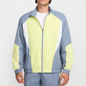 Veste coupe-vent en nylon pour homme, design haut de gamme, imperméable, sublimation, fine, avec capuche - Product Image 4