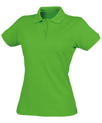 Camiseta polo minimalista para mujer, ecológica, biodegradable, preencogida, con tacto de lujo, para uso profesional. - Product Image 2