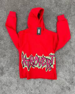 High Quality Heavyweight Vintage Acid Wash Zipper-Up Hoodie 100% Cotton Fleece Custom Embroidered Print Men's Streetwear Solid - Product Image 2