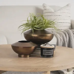 Vase à fleurs moderne en fer, décoration d'intérieur, centre de table pour salon, fournisseur d'exportation, vase à fleurs Zahid Exports - Product Image 5