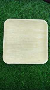 Plaque de feuille de palmier jetable carrée de 10 pouces sans produits chimiques biodégradable et écologique pour les fêtes et le camping - Product Image 4