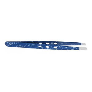 Pinzas para Cejas de Acero Inoxidable con Punta Inclinada, Diseño Personalizado, Calidad Grado A+, Pinzas Profesionales para Depilación - Product Image 1