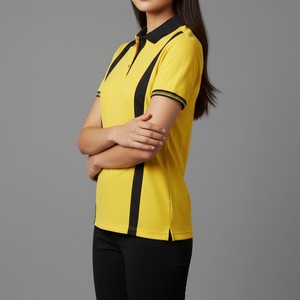 Custom Women <b>Polo</b> <b>Shirt</b> Short Sleeve Cotton <b>Polo</b> T <b>Shirt</b> OEM ODM Private Label Golf Tennis Uniform Manufacturer Wholesale - Product Image 6