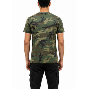 เสื้อยืดผู้ชายลายพรางแบบถัก ดีไซน์พิมพ์ลายทันสมัย คอกลม แขนสั้น น้ำหนักเบา ระบายอากาศได้ดี สวมใส่สบาย เหมาะสำหรับใส่ในชีวิตประจำวัน - Product Image 5