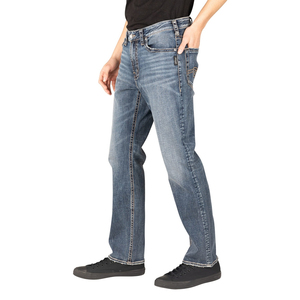 Custom Vintage Classic <b>Men's</b> Jeans Casual Skinny Oversized <b>Stretch</b> Jeans High Quality Original Softener Straight Pants for <b>Men</b> - Product Image 5