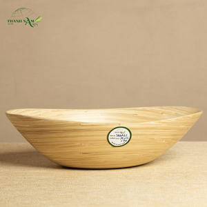 ชามไม้ไผ่ขายส่ง เป็นมิตรกับสิ่งแวดล้อม ภาชนะใส่อาหารจากธรรมชาติ สำหรับใช้ในบ้าน ร้านกาแฟ และร้านอาหาร - Product Image 1