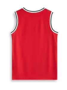 Basketball Jersey Uniform Quick Dry Breathable Reversible V-neck Half Sleeve Custom Team Name High Quality Unisex Adult - Product Image 5