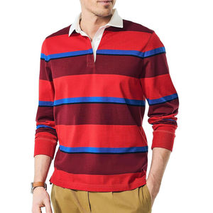 Polo de Hombre de Manga Larga con Tejido Waffle Estilo Vintage Old Money, Personalizado, de Algodón Liso y Transpirable - Product Image 5