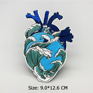 Parches Bordados en Chenilla Termoadhesivos Personalizados de Fábrica OEM, Ecológicos, para Gorras y Ropa, Parche Bordado de Alta Calidad - Product Image 1