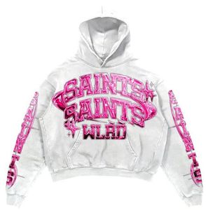 ชุดเซ็ตฮู้ดดี้และกางเกงวอร์มแบบสั่งทำ OEM ผู้ผลิตชุดวอร์มผ้าฟลีซทรงหลวมแบบเรียบง่าย ชุดแทรคสูทผ้าฝ้ายโอเวอร์ไซส์สำหรับผู้ชาย - Product Image 3