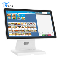 Moniteur plat True Flat de 15 pouces avec écran tactile LED et support en alliage d'aluminium