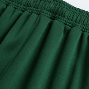 Unisex Green Winter Tracksuit Full Zip Long Sleeve Set Four-Way Stretch Lightweight Quick Dry with Side Pockets - Product Image 6