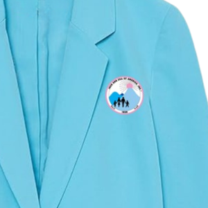 Blazer Largo Azul Cielo para Mujer, Corte Entallado, Frente Abierto, Ropa Formal de Oficina, Estilo Casual de Negocios, Prenda de Moda - Product Image 4