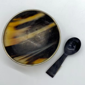 Cuenco de Cuerno Natural Pulido Personalizado, Impermeable, para Fiestas, Color Cuerno de Vaca, Cuenco Decorativo para Servir en la Mesa - Product Image 1