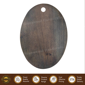 Fabricante y exportador de tablas de cortar y picar de madera de acacia 100% natural, de color negro antiguo y calidad superior, procedentes de la India. - Product Image 3