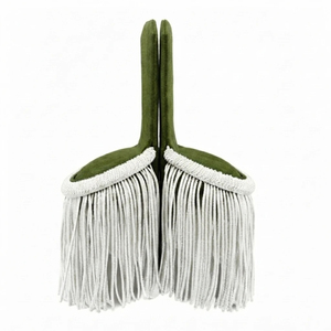 Épaulettes personnalisées avec logo, épingles de sécurité, qualité supérieure, écologiques, embellissements décoratifs pour les épaules, taille OEM, marque privée - Product Image 3