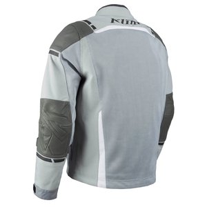 Blouson de moto Induction Pro pour homme, manches longues, respirant, imperméable, 220g, gris et blanc, color-block, toutes saisons - Product Image 6