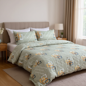 Edredón DIVINE de 108x108 Pulgadas, Tamaño King, Algodón Suave con Relleno de Poliéster, Ropa de Cama Cálida para el Hogar o Hotel, para Todas las Temporadas - Product Image 1