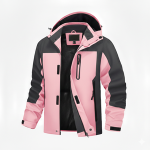 Veste d'hiver isolée en softshell pour homme, personnalisée, imperméable, coupe-vent, en polaire, avec fermeture éclair, col roulé, manches longues, imprimé, séchage rapide - Product Image 1