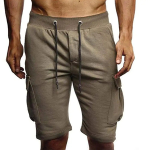 Shorts de sport personnalisés pour hommes avec poche latérale, décontractés, style motard, pour la musculation - Product Image 4
