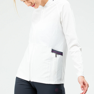 Combinaison de sport zippée toutes saisons pour femmes, ensemble deux pièces à capuche et fermeture éclair pour femmes - Product Image 4