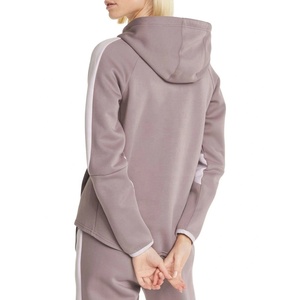 Sudaderas de invierno personalizadas para mujer, sudaderas con cremallera de lana 100% de poliéster, sudaderas con cremallera Unisex de gran tamaño, sudadera con cremallera completa, codorniz Heather - Product Image 2