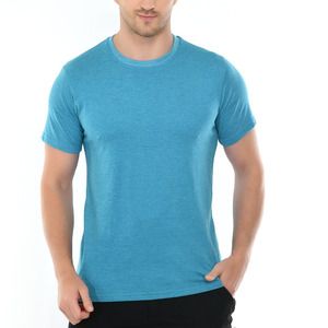 T-shirts de haute qualité en gros 2023, impression de logo personnalisé, t-shirts à col rond, manches courtes, col rond pour hommes - Product Image 2