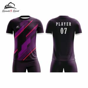 Uniformes de Fútbol Personalizados 100% Poliéster con Mangas Cortas, Diseño Sublimado, Tela Transpirable para tu Equipo, OEM ODM, CAMISETA DE FÚTBOL - Product Image 6
