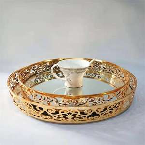 Bandeja de Metal de Alta Calidad, Fundida y Cortada con Láser, para Decoración de Cocina y Hogar - Product Image 2