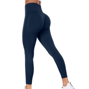 Shorts Deportivos Cortos para Mujer, Transpirables, de Secado Rápido, Alta Elasticidad, Efecto Push-Up, Cintura Baja Elástica, Leggings de Yoga - Product Image 4