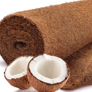 Tapis en fibre de coco écologique de Ben Tre, fait main, à poils longs, avec support antidérapant en caoutchouc pour la construction verte / Mme Alina - Product Image 6