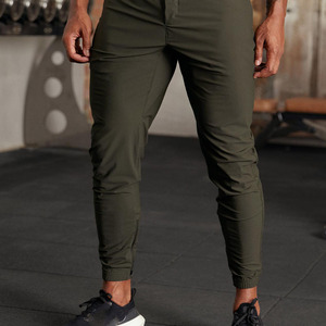 Custom Logo Men's Casual Mid Waist Waterproof Drawstring <b>Jogger</b> <b>Pants</b> Cotton Sweatpants Gym <b>Cargo</b> Anti-Pilling for Online Sale - Product Image 6