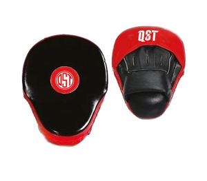 Almohadillas de Entrenamiento de Muay Thai al por Mayor, Guantes de Boxeo de Cuero PU, Almohadillas de Entrenamiento Profesional, Proveedor de Logotipos Personalizados QST INTERNATIONAL BFP_07 - Product Image 1
