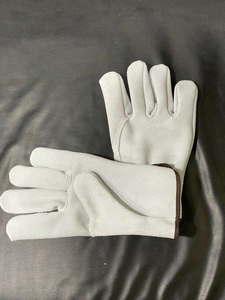 Gants de travail professionnels en peau de mouton fendue, de qualité industrielle, respectueux de l'environnement, compatibles écran tactile, décontractés - Product Image 5