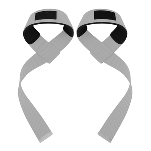 Sweat Absorbent Cotton Lifting Straps For Gym Training Professional Weightlifting Wrist Support Strength Training <b>Accessories</b> - Product Image 5