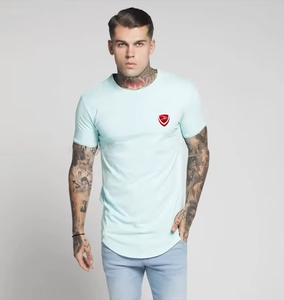 Camiseta de Verano para Hombre, Negra, con Diseño Floral, Tejida, Ecológica, Transpirable, de Secado Rápido, Poliéster/Spandex, al Mejor Precio - Product Image 1