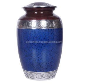 Premium Antique Decorative Metal Cremation Urn <b>Memorial</b> Urn Durable with Polished Design at wholesale price - Product Image 6