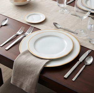 Juego de cubiertos minimalistas de acero inoxidable con acabado de alto brillo, resistentes al óxido, para bodas, cenas elegantes y uso en la cocina. - Product Image 3