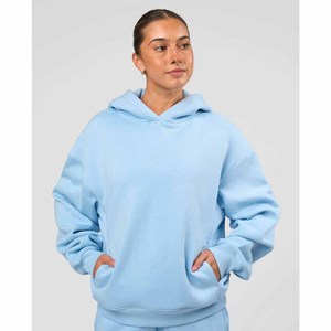 OEM 2026 Spring Jogger <b>Jumpers</b> Gym Custom Workout 2 Piece Women Set Crop Top Oversize Hoodie Women Sweatshirt Sets - Product Image 3