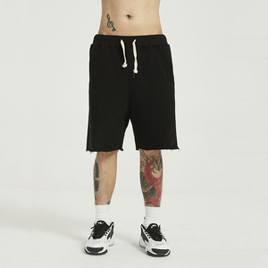 Breathable French Terry Gym Shorts – Athletic Fit Workout Sweat Shorts with Zip Pockets - Product Image 1