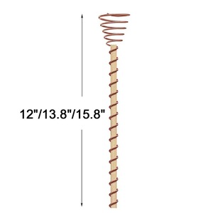 Piquets d'antenne de jardin en cuivre pur pour l'électroculture, pour légumes et fleurs, de fabricant et fournisseur indien - Product Image 2