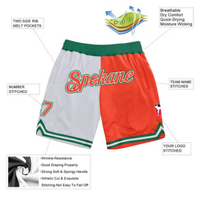 Pantalones Cortos Deportivos de Baloncesto Estilo Urbano, de Secado Rápido y Ligeros, para Gimnasio y Running - Product Image 5