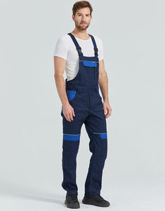 Work Bib and Brace Overalls Overalls <b>Men</b> Bib and Brace <b>Dungarees</b> <b>Men's</b> Protective Coverall <b>Dungarees</b> - Product Image 2