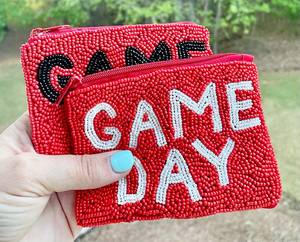 Stylish <b>Beaded</b> Coin Purse for Women Elegant Handmade Crystal Beadwork Small Fashion Pouch - Product Image 3