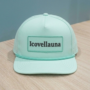 Gorra de Golf Personalizada de 5 Paneles con Cierre a Presión, Logotipo Tejido Perforado con Láser, OEM, ODM, Marca Privada, MOQ Bajo - Product Image 1