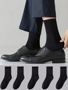 High Quality Custom Logo <b>Men's</b> Winter Sports <b>Socks</b> <b>Long</b> Warm Breathable Casual <b>Socks</b> with Anti-Slip Feature Woven Technique - Product Image 5